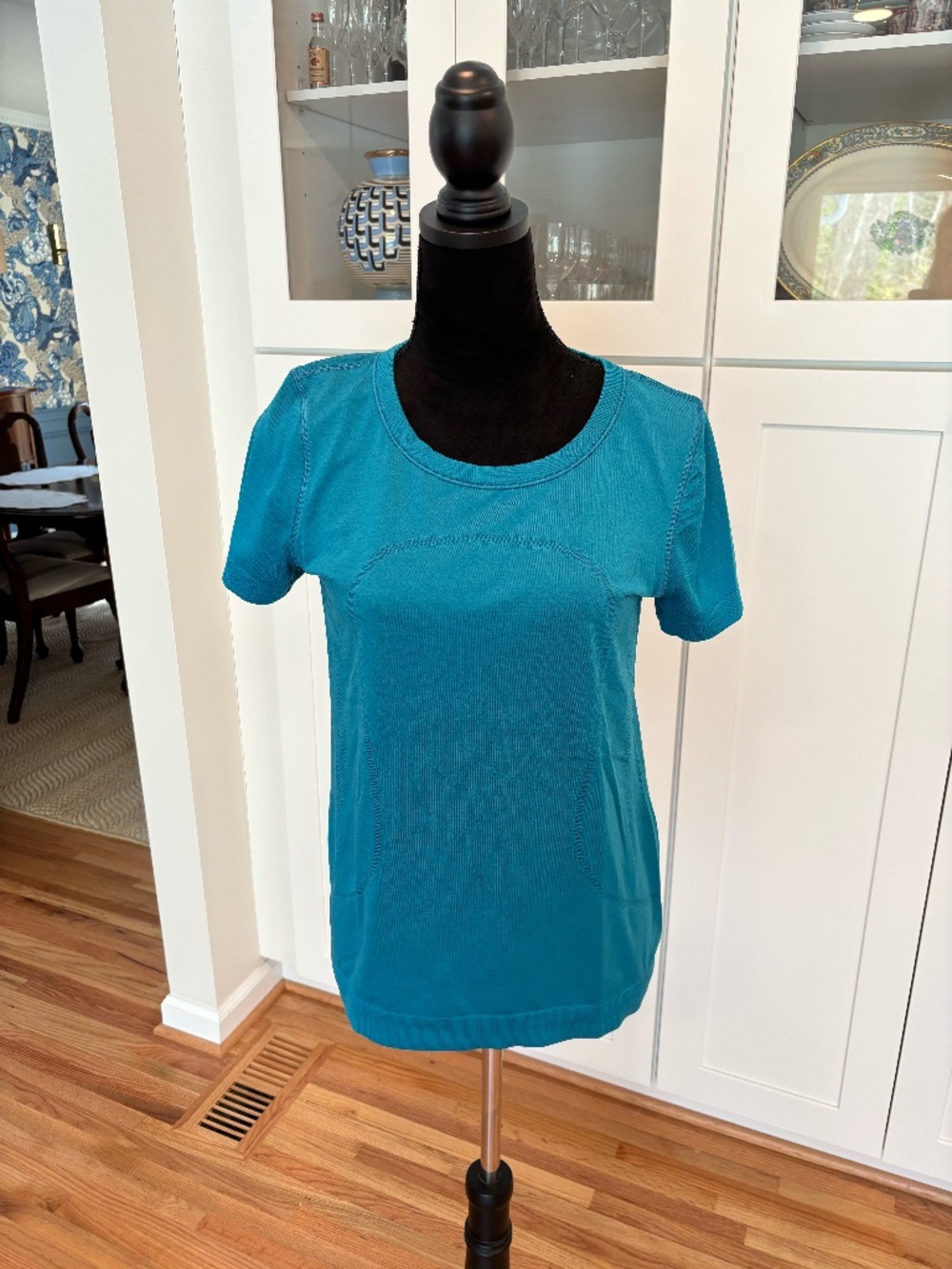 Lululemon Short Sleeve Performance Tee – Teal | Size 8/10